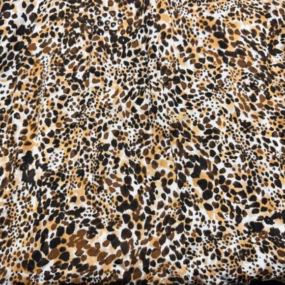 WILFRED Aritzia Baroque Leopard Print Fit And Flare Mini Dress Sz 2 - Picture 8 of 8